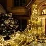 KNONEW Outdoor Christmas Decorations Star Lights 344 LED 8 Lighting Modes Fairy String Light Outside Tree Wall Decorations for Yard, Garden, New Year, Holiday, Birthday, Wedding, Party