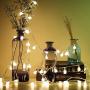 Twinkle Star 33 FT 100 LED String Lights, Waterproof Ball Lights, 8 Lighting Modes, Fairy Starry String Lights Plug in with Remote Timer for Home Party Wedding Christmas Decoration, Warm White