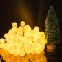 Mini Globe String Lights, 66 Ft. 200 LED Fairy String Lights Plug in, 8 Modes with Remote, Decor for Indoor Outdoor Party Wedding Christmas Tree Garden, Warm White