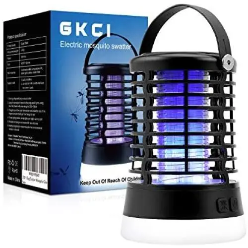 Bug Zapper Electric Mosquito Killer Insect Fly Trap Mosquito Attractant Trap Control with Camping Lamp for Indoor Outdoor Backyard Patio Camping Cordless and Hangable Bug Zapper Electric Mosquito Killer Insect Fly Trap Mosquito Attractant Trap Control with Camping Lamp for Indoor Outdoor Backyard Patio Camping Cordless and Hangable