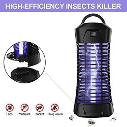 pzqzmar Bug Zapper Indoor-Mosquito Zapper Electric Mosquito Killer for Home, Patio