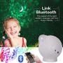 Star Projector Light, Comkes Galaxy Projector Light with Bluetooth Music Speaker 4-in-1 LED Nebula Cloud Projector for Kids Adults Bedroom,Home, Theatre,Party and Night Light Ambience.