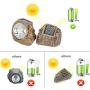 Starry Love Solar Rock Lights, 2 pack10 LED Outdoor Waterproof Garden Rock Lights, Outdoor Courtyard Terrace Driveway Garden Path Landscaping Spotlight Starry Love Solar Rock Lights, 2 pack10 LED Outdoor Waterproof Garden Rock Lights, Outdoor Courtyard Terrace Driveway Garden Path Landscaping Spotlight