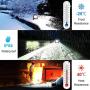 LED Work Light 50W 5500LM Portable Outdoor Flood Light 6000K IP66 Waterproof Camping Security Lights for Outdoor Lighting/Hunting/Camping/Hiking/Car Repairing (Orange)