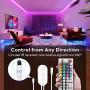 Govee Led Strip Lights, 65.6 Feet with Remote Control, RGB, for Bedroom, Ceiling, Kitchen
