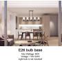 Lucidce Modern Farmhouse Chandelier Pendant Lighting for Kitchen Island Black 5 Lights Clear Glass Shades Linear Dining Room Lighting Fixtures Hanging