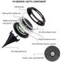 Solar Ground Lights Outdoor - Solar Garden Disk Lights,Multi-Color Auto-Changing 10 LED Waterproof In-Ground Outdoor Landscape Lighting for Lawn Patio Pathway Yard Deck Walkway Flood Light (4 Pack) Solar Ground Lights Outdoor - Solar Garden Disk Lights,Multi-Color Auto-Changing 10 LED Waterproof In-Ground Outdoor Landscape Lighting for Lawn Patio Pathway Yard Deck Walkway Flood Light (4 Pack)