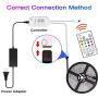 LED Strip Lights, Bluetooth Lights Music Sync Color Changing Rope Light SMD 5050 RGB Strip for Bedroom, Kitchen, Party (16.4ft)