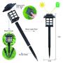 Solpex Solar Garden Lights,12 Pack Solar Path Lights, Solar Walkway Lights Outdoor, Solar Pathway Lights Outdoor Waterproof for Garden, Patio, Yard, Landscape, Pathway and Driveway(Warm White)
