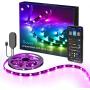 Govee Rgbic Led Strip Lights, 6.56 Feet Tv Led Backlights with App Control and Music Mode, USB Powered
