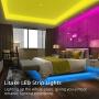 Litake 65.6ft LED Strip Lights Ultra-Long RGB LED Light Strips for Bedroom LED Color Changing Strip Lights with 44 Keys Remote 600LEDs SMD 5050 LED Tape Lights for Room Ceiling Kitchen Party