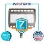 Westgate Outdoor LED Flood Light Knuckle Mount - Security Floodlight Fixture for Outdoor Area Yard Landscape - Safety Lights - UL Listed (50 Watt 3000K Warm White Dark Bronze)