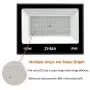 ZHMA 150W LED Flood Lights Outdoor，Super Bright Flood Light with Plug，LED Work Lights IP66 Waterproof，6500K White Light，Outdoor Flood Lights for Yard, Basketball Court, Garden（2 Pack）