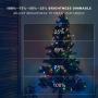 String Lights by Oopswow, 100 LED 39 FT 8 Modes Changing Lights Fairy String Light Connectable Christmas Light Plug in with Light Sensor,Remote Control Timer for Bedroom Party Outdoor,100L Multicolor