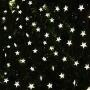 Darknessbreak Solar Christmas Lights Outdoor Star Lights String,35ft 50 LED Twinkle Fairy Solar String Lights Waterproof for Patio,Garden,Backyard,Lawn,Christmas Tree,Porch Decor.