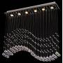 Flashing God LED K9 Crystal Pendant Light Ceiling Lamp for Dining Room LED Lighting Color Temperature 3200-5800K Changing Chandelier Hight Lumens Flashing God LED K9 Crystal Pendant Light Ceiling Lamp for Dining Room LED Lighting Color Temperature 3200-5800K Changing Chandelier Hight Lumens