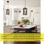 DLLT Industrial Pendant Light, Metal Hanging Ceiling Lights Fixture with Clear Glass Shade, Flush-Mount Swag Lighting for Kitchen/Dining Room/Hallway/Bedroom, E26 Base (Black) DLLT Industrial Pendant Light, Metal Hanging Ceiling Lights Fixture with Clear Glass Shade, Flush-Mount Swag Lighting for Kitchen/Dining Room/Hallway/Bedroom, E26 Base (Black)