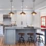 Giluta Industrial Pendant Lighting Rustic Vintage Ceiling Hanging Light Fixture Indoor Edison Lamp Retro Look for Kitchen Dining Room Farmhouse 9.75''D x 6''H
