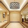 KARMIQI Crystal Chandelier Light Fixture 4-Light Ceiling Light, Bulbs Included, Vintage Modern Farmhouse Pendant Light for Dining Room Kitchen Island