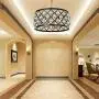 KARMIQI Crystal Chandelier Light Fixture 4-Light Ceiling Light, Bulbs Included, Vintage Modern Farmhouse Pendant Light for Dining Room Kitchen Island
