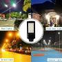 Oskade 80W Led Solar Street Lights 6500K 2000L Waterproof Dusk to Dawn Outdoor Commercial Area Road Parking Lot Yard Lamps