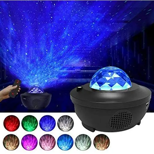 Laser Star Projector,LED Night Light Projector with Nebula Cloud,3 in 1 Sky Ocean Wave Projection with Bluetooth Speaker Voice Control for Christmas Party Home Theatre Baby Kids Bedroom Laser Star Projector,LED Night Light Projector with Nebula Cloud,3 in 1 Sky Ocean Wave Projection with Bluetooth Speaker Voice Control for Christmas Party Home Theatre Baby Kids Bedroom