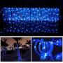 Solar Rope Lights Outdoor, SOCO 33ft 100LED Outdoor Christmas Lighting Waterproof Solar Powered Copper Wire Rope String Lights Decoration for Outdoor Indoor Garden Garden Patio Parties Halloween(Blue)