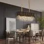 Nordic Crystal Chandelier Lighting Luxury Pendant Light Raindrop Chandelier Ceiling Light Fixture for Dining Living Room Bedroom Home Hallway Nordic Crystal Chandelier Lighting Luxury Pendant Light Raindrop Chandelier Ceiling Light Fixture for Dining Living Room Bedroom Home Hallway