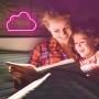 Ifreelife Cloud Neon Signs Neon Lights LED Night Light Wall Decor Lights USB Charging/Battery Operated Decorative Lights for Home, Bedroom, Bar, Christmas/Wedding/Birthday Party