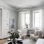 ROYAL PEARL Modern LED Pendant Light 3-Ring Chandeliers Fixture Dimmable Ceiling Lights Lamp,Warm White, Silver