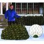 Tupkee Christmas Light Net – 150 Clear Warm Mesh Lights - 4 ft x 6 ft – Outdoor/Indoor – Net Lights for Bushes, Hedges or Trees