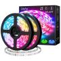 Olafus 65.6ft LED Strip Lights, Music Synch RGB Light Strips with 44 Keys Remote, Dimmable Color Changing Light Strips Voice Control, 24V 20m Colored Strip Light for Bedroom, Living Room, Party