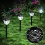 LANSGARINE Solar Pathway Lights Outdoor ,8 Pack Solar Powered Garden Light Waterproof, High Lumens LED Solar Patio Lighting for Landscape,Path,Yard,Walkway, Driveway,Lawn(Cold White) LANSGARINE Solar Pathway Lights Outdoor ,8 Pack Solar Powered Garden Light Waterproof, High Lumens LED Solar Patio Lighting for Landscape,Path,Yard,Walkway, Driveway,Lawn(Cold White)