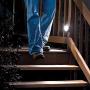 Mr. Beams MB522 Wireless Battery-Operated Indoor/Outdoor Motion-Sensing LED Step/Stair Light, 2-Pack, Brown