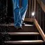 Mr. Beams MB522 Wireless Battery-Operated Indoor/Outdoor Motion-Sensing LED Step/Stair Light, 2-Pack, Brown