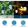 DEWENWILS Outdoor Christmas Light Timer with Photocell Light Sensor, Weatherproof Plug in Timer Switch, 2 Grounded Outlet for Christmas Landscape Light, Fountain, 15A 1/2HP UL Listed