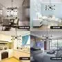 Chandeliers 6 Lights Modern Pendant Lighting Industrial Vintage Ceiling Light Fixture for Kitchen Dining Room Living Room (Black) Chandeliers 6 Lights Modern Pendant Lighting Industrial Vintage Ceiling Light Fixture for Kitchen Dining Room Living Room (Black)