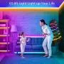 65.6ft Led Strip Lights Reemeer Led Lights Strip Music Sync Led Lights Smart App Controlled and Remote Led Lights for Bedroom Party Home Decoration