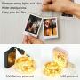 Will Well Upgraded String Lights with Photo Clips Battery & USB Powered, 100 LED 33 Ft Fairy Lights with Remote Timer, Copper Wire Twinkle Lights for Bedroom Wall Wedding Christmas Decor