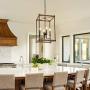 KSANA Farmhouse Foyer Lighting, Entryway Chandeliers for Dining Rooms, Kitchen Island, Foyer, Stairway, W14''xH23.5''