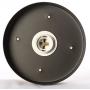 Comtemporary Pendant Light 60W Black Lampshade Industrial Metal Pendant Light Shade Ceiling Hanging Light Fixtures Light Guard 1 Light for Dining Room,Kitchen (Black)