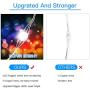 Auplf USB Christmas String Lights,33ft 100 LEDs Fairy String Lights 16 Colors Changing Twinkle Lights with Remote,String Lights with Timer Function for Wedding Halloween Christmas Festival