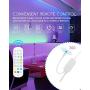 Cuiwos 100 FT LED Strip Lights for Bedroom, LED Lights 100 FT (LED Lights for Bedroom 50ft × 2) with Bluetooth Remote App Controller, Color Changing RGB LED Strip Lights (Lights That Sync with Music)