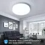 Oeegoo 5000K LED Flush Mount Ceiling Lights Fixture, 18W 1800LM Modern Round LED Ceiling Lamp, IP54 Waterproof Bathroom Ceiling Lights for Kitchen, Bedroom, Bathroom, Hallway, 150W Equivalent Oeegoo 5000K LED Flush Mount Ceiling Lights Fixture, 18W 1800LM Modern Round LED Ceiling Lamp, IP54 Waterproof Bathroom Ceiling Lights for Kitchen, Bedroom, Bathroom, Hallway, 150W Equivalent