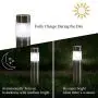 Solar Pathway Lights Outdoor,12-Pack Waterproof Solar Lights Outdoor Stainless Steel Painted Solar Light for Garden,Yard,Lawn Solar Pathway Lights Outdoor,12-Pack Waterproof Solar Lights Outdoor Stainless Steel Painted Solar Light for Garden,Yard,Lawn