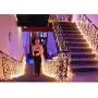 GYDING LED Icicle String Lights, Christmas Icicle Lights 16.4Ft 216 LEDs Window Curtain Starry Fairy Lights Plug in 8 Modes for Wedding Party Bedroom Garden Patio Outdoor Indoor (Warm White, 5)