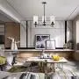 VINLUZ Contemporary 3-Light Chandeliers Rustic Clear Glass Shades Pendant Lighting Oil Rubber Bronze Dining Room Lighting Fixtures Hanging Adjustable Wire Semi Flush Ceiling Lights