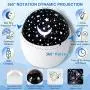 AerWo Moon Star Projector Night Light for Kids with Timer, Galaxy Projector with 21 Modes Changing+360 Rotation, Star Light Projector for Bedroom, Best Gifts for 1-14 Year Old Girls Boys
