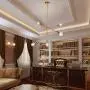 JHLBYL Sputnik Chandeliers 5-Light Modern Pendant Lighting Semi Flush Mount Ceiling Light Vintage Ceiling Light Fixture for Bedroom Living Room Dining Room Foyers, Gold