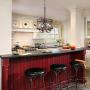 Infront Chandelier, 4-Light Farmhouse Chandelier, Drum Lantern Modern Chandelier, Oil Rubbed Bronze Finish Rustic Chanderliers…